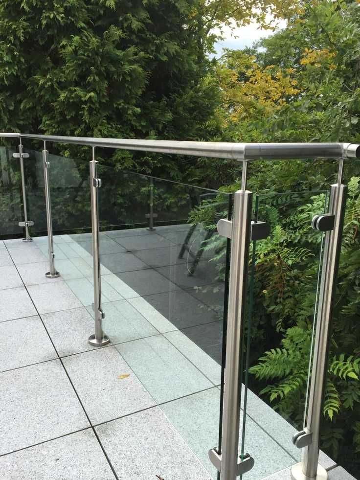 Varandim em Inox e Vidro