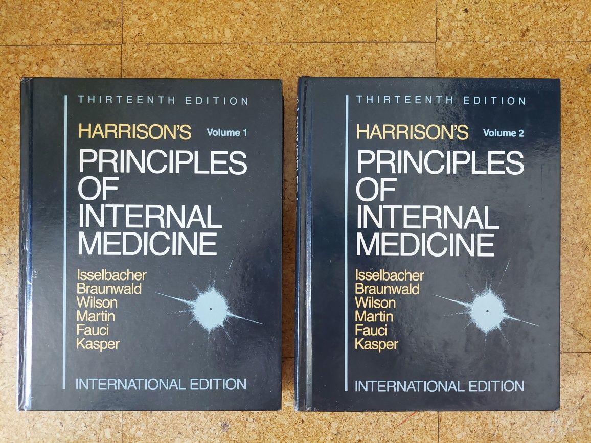 Livros "Harrison's Principles of Internal Medicine" 13th edition