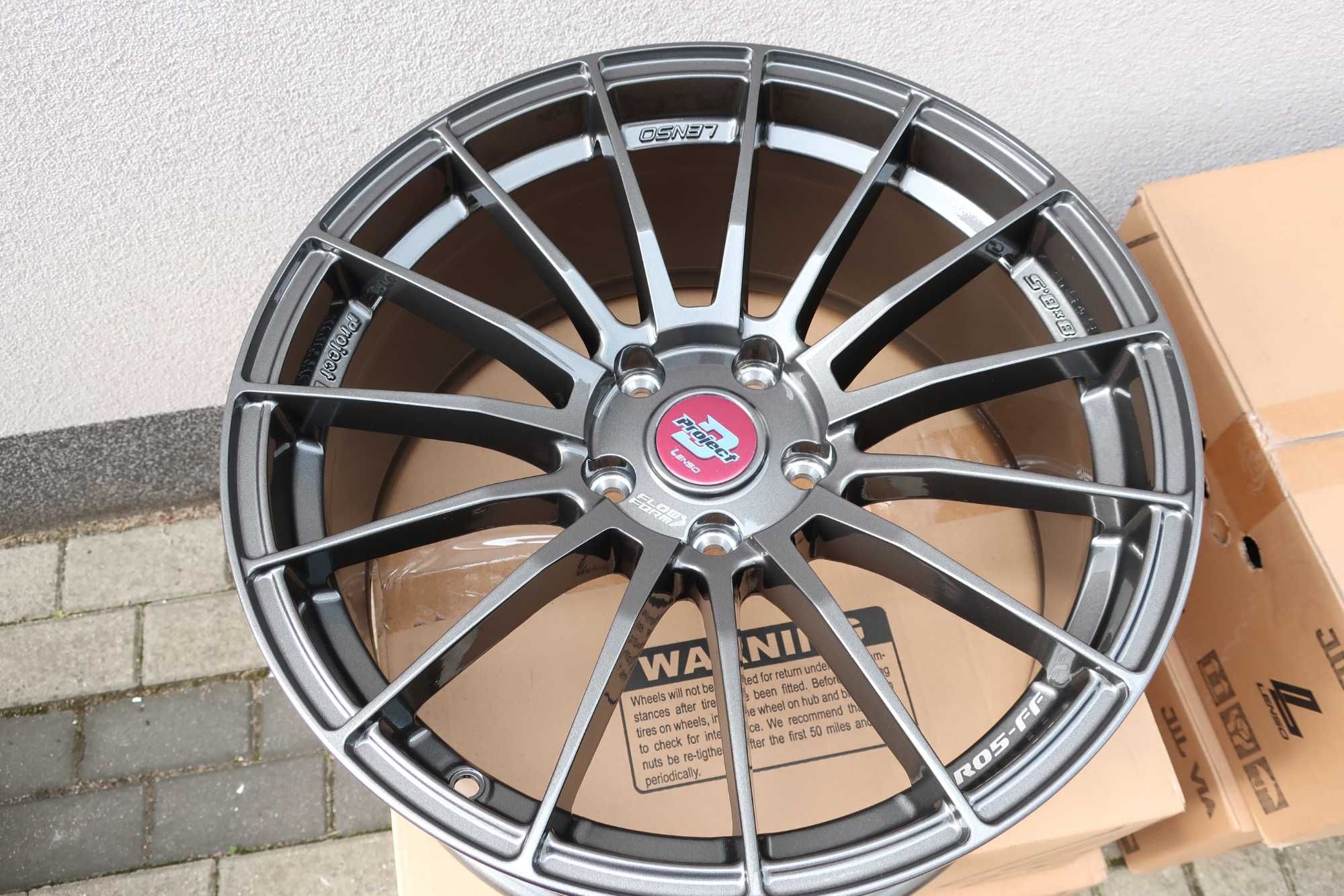 alu felgi 18 5x114,3 8,5j 9,5j Lenso mazda rx8 hyundai genesis lexus