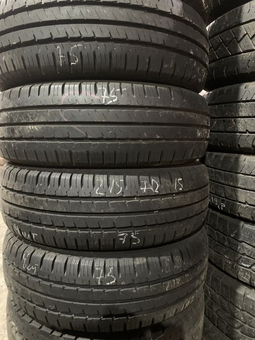 АКЦИЯ Шини б/у лето 215/70-15с Hankook Vantra LT