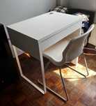 Secretária gama MICKE do IKEA + Cadeira SNILLE