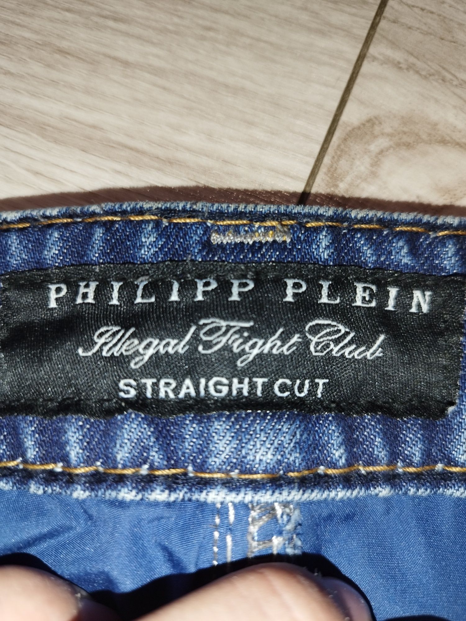 Spodnie jeansowe Philip Plein