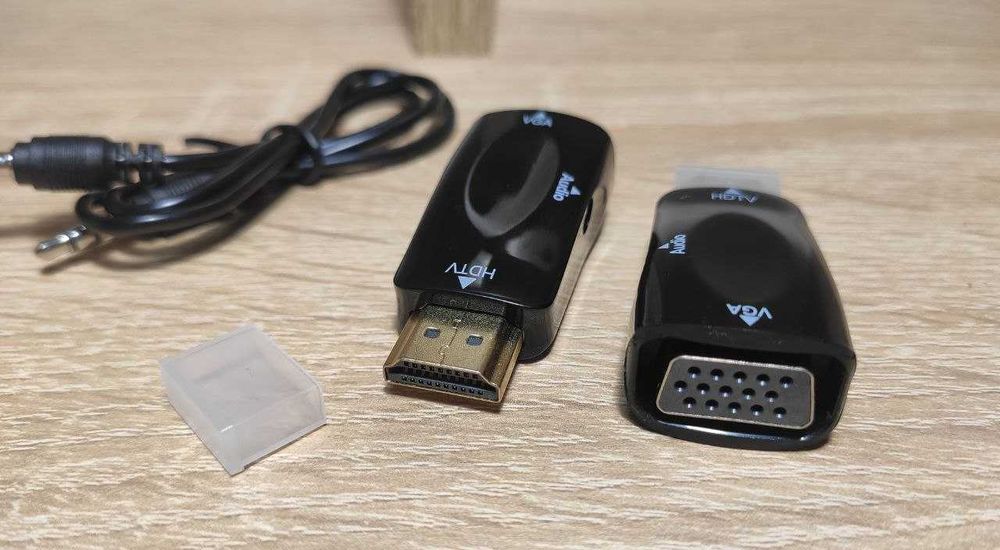 перехідник з hdmi на vga + audio вихід