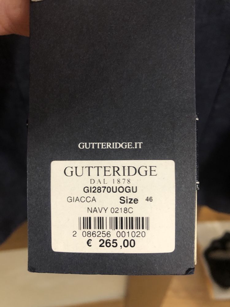 Піджак Gutteridge dal 1878 року.