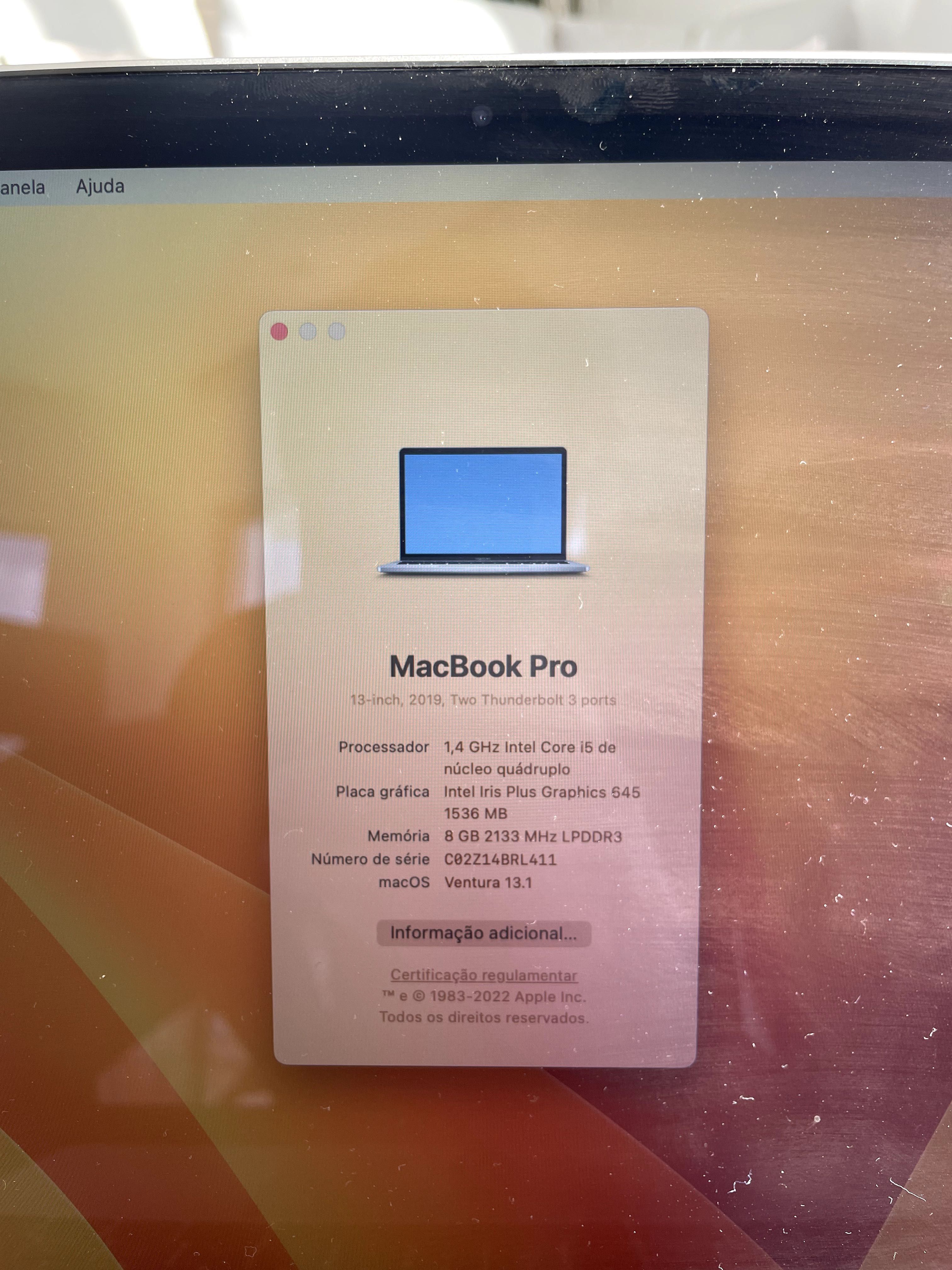 Apple MacBook Pro 13'' 2019