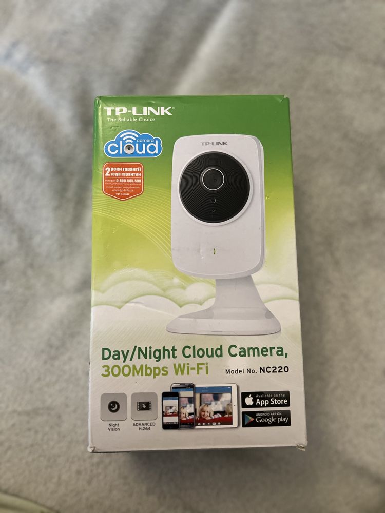 TP-LINK NC220 Day-Night Cloud Wi-Fi Camera, 300Mbps