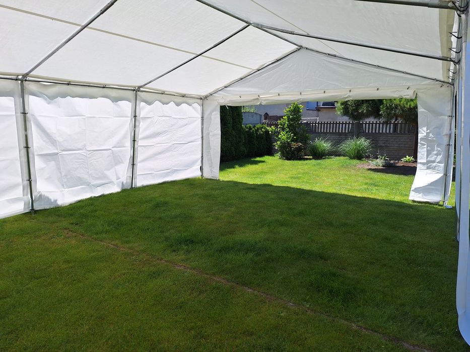 Wynajem namiotu imprezowego 5x10 m z montażem | Girlanda GRATIS |
