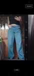 jeansy szerokie prosta nogawka mo  jeans