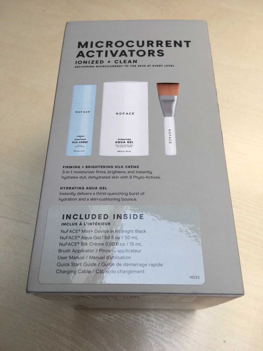 Новый NuFACE Mini+ Оригинал Facial Toning Device Микротоки лица