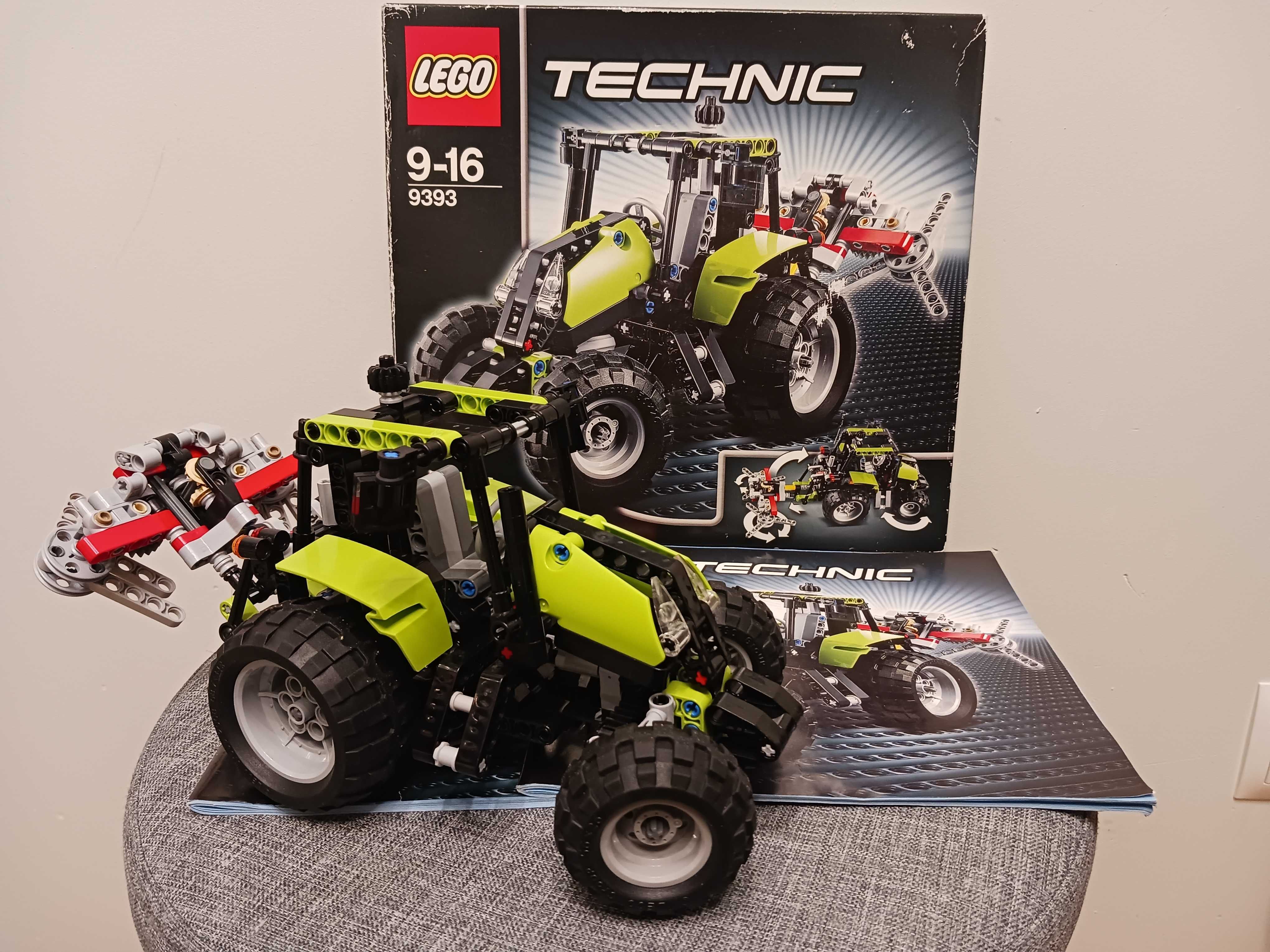 LEGO TECHNIC 9393 - Traktor z kosiarką, klocki lego