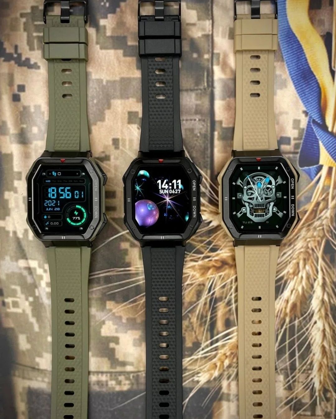 Розумний смарт годинник Modfit Shockwave .Гарантія 12-місяців. 
◻️ М
