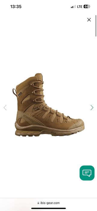 Черевики Salomon QUEST 4D Forces 2 High GTX
49 1/3 Coyote