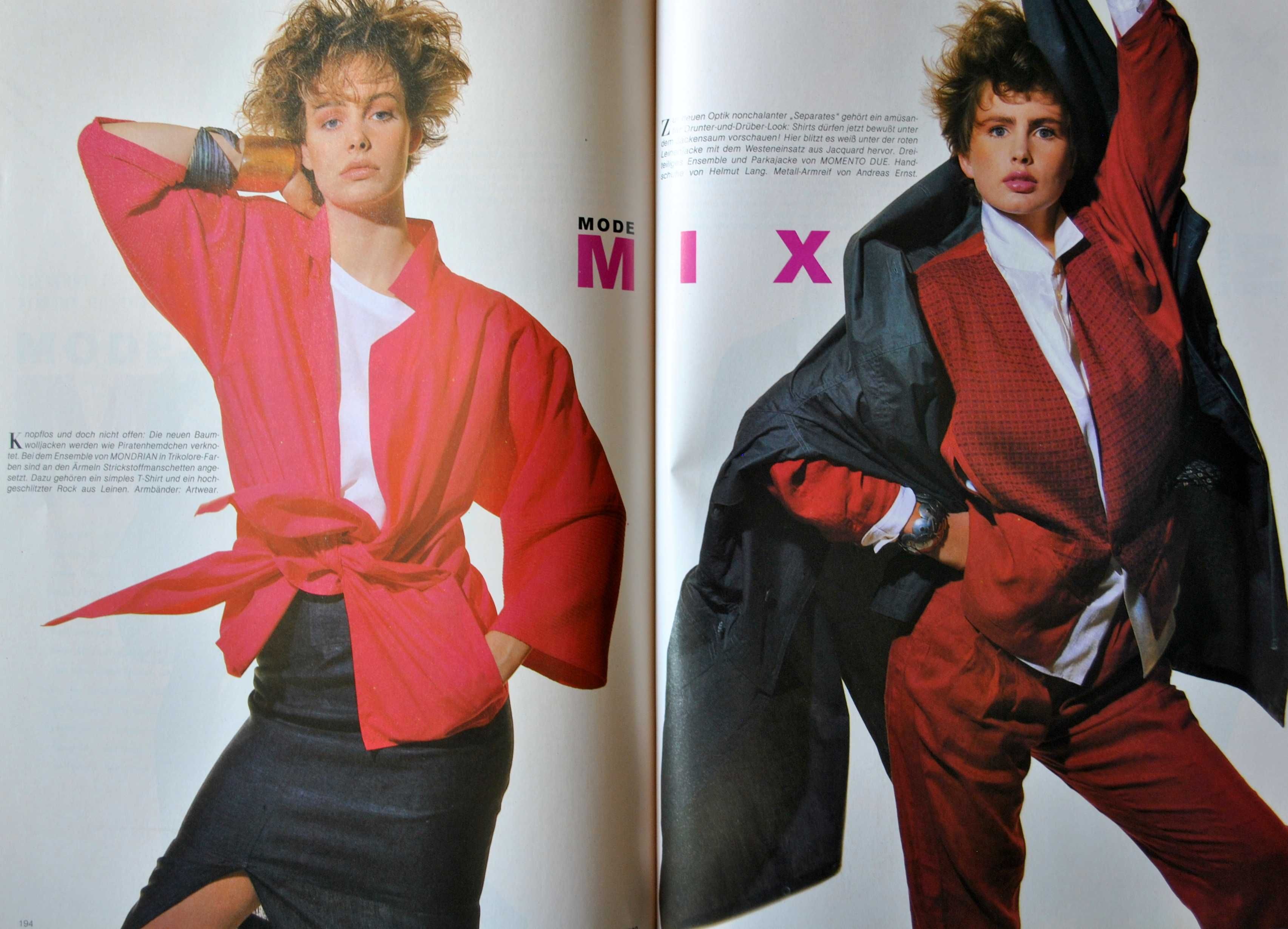 Vogue magazyn mody z 1985