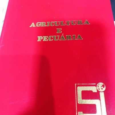 vendo livro Agricultura e pecuária