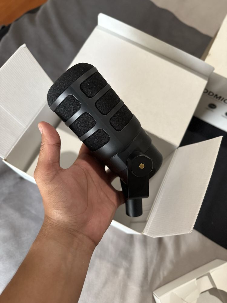 Rode PodMic USB – Como Novo, com Caixa Completa
