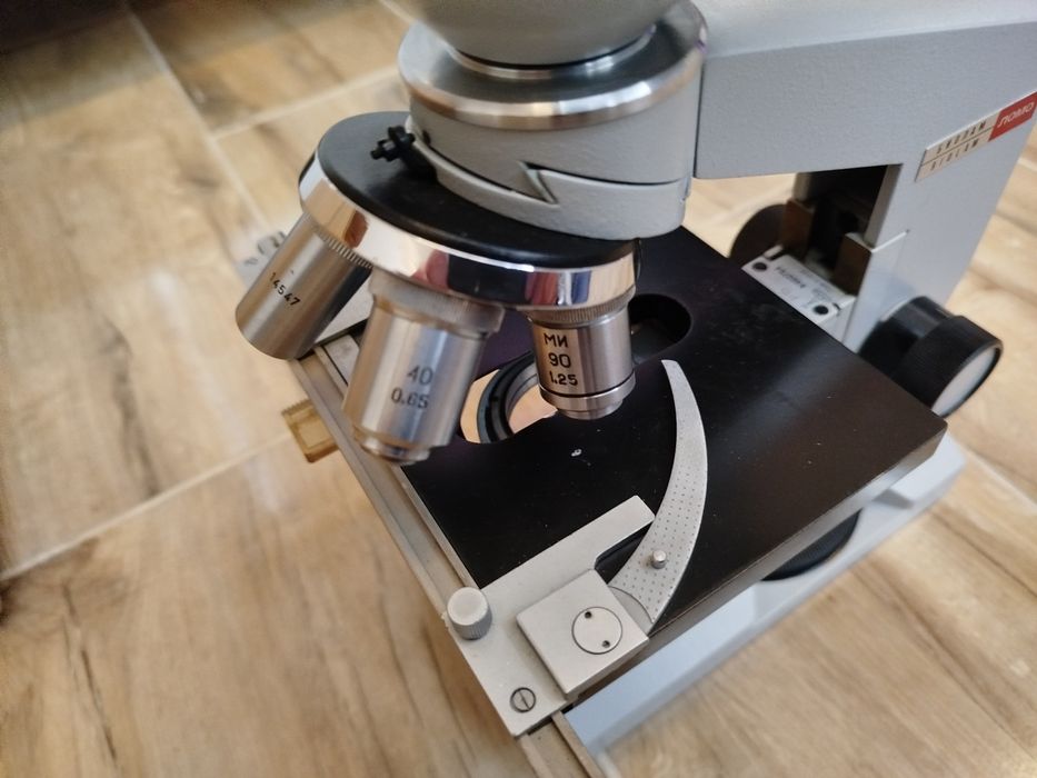 Mikroskop biologiczny LOMO P 15 jak nowy
