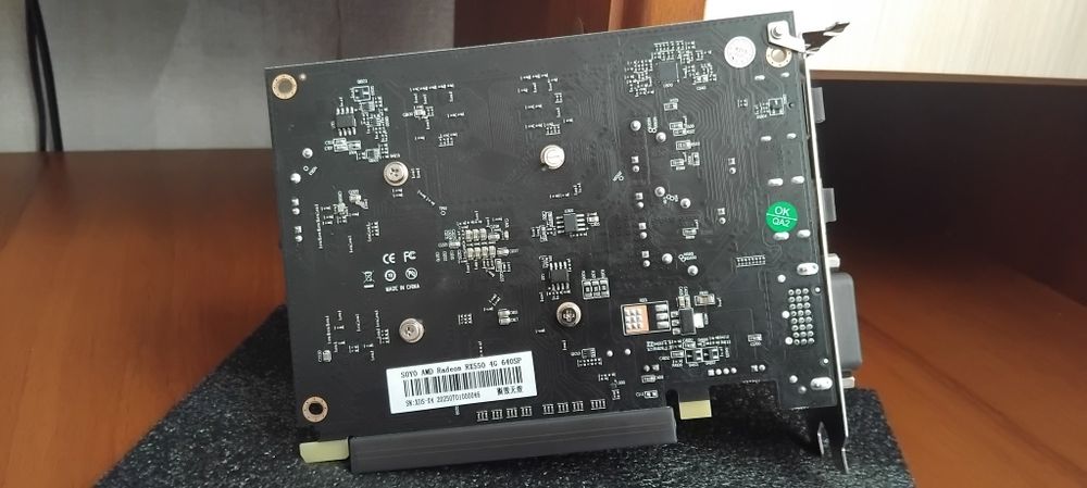 Відеокарта нова RX 550 4gb