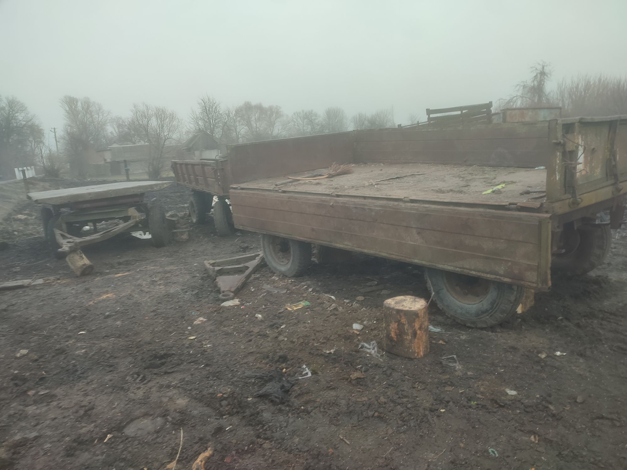 Прицеп на кругу 2птс4
