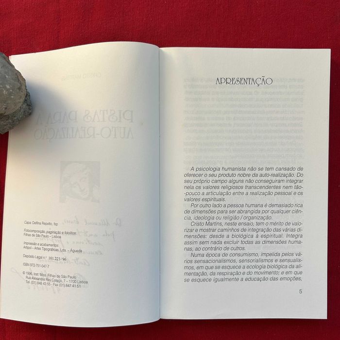 Pistas Para a Auto-Realização Autor: Cristo Martins (portes incluídos)