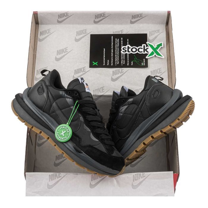 Мужские кроссовки Nike x Sacai VaporWaffle 'Black Gum' 40-45