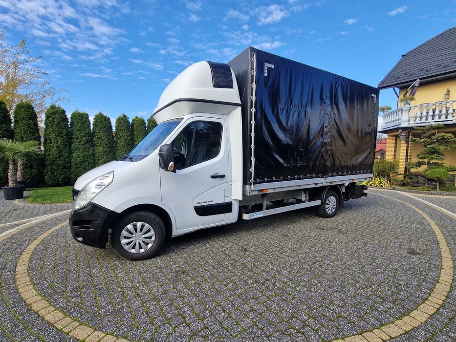 Renault Master 2.3 165(bez adblue)PLANDEKA+WINDA+9 europalet+SALON POLSKA+GOTOWY DO PRACY