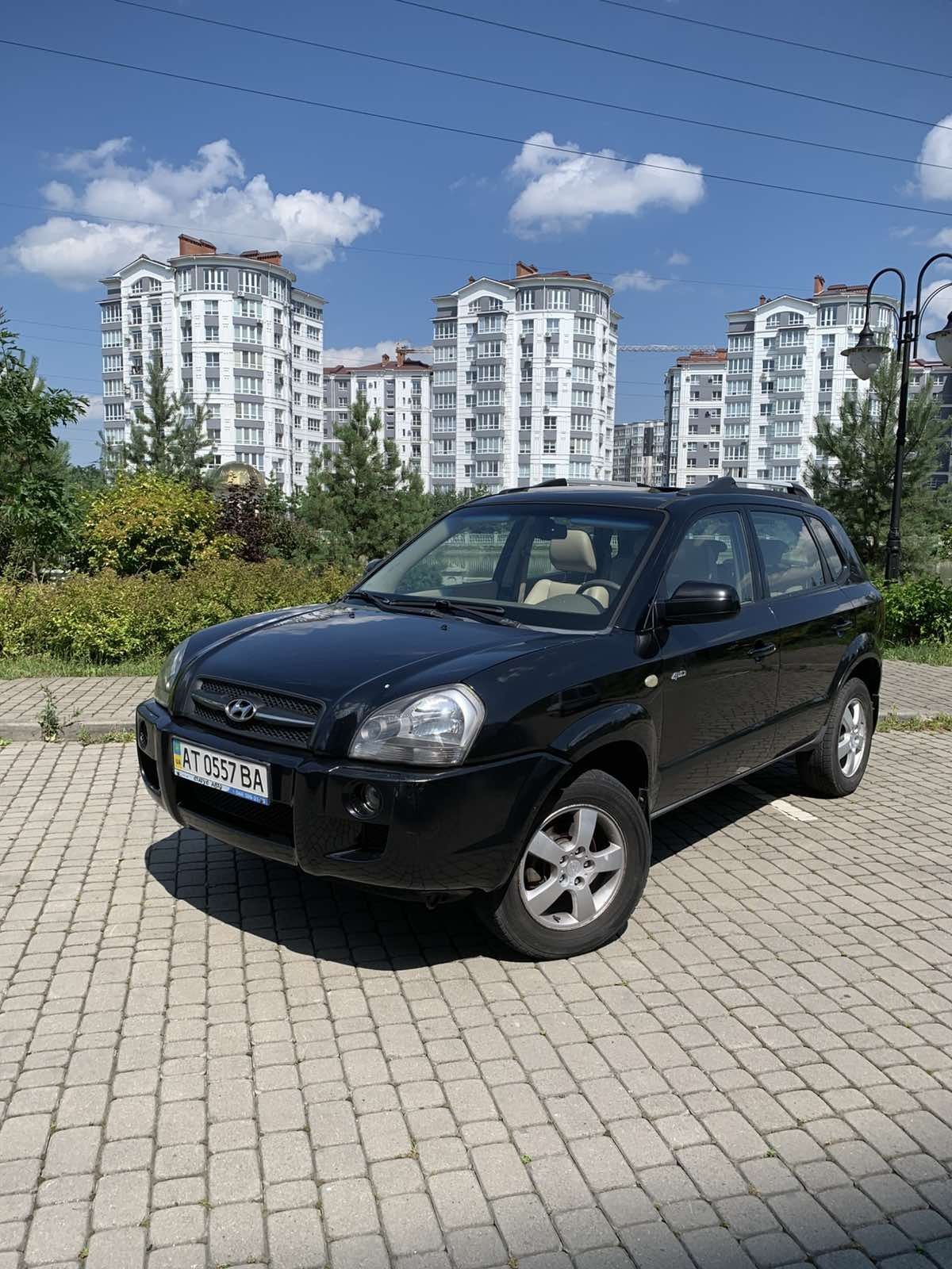 Hyundai Tucson 2008 гбо автомат