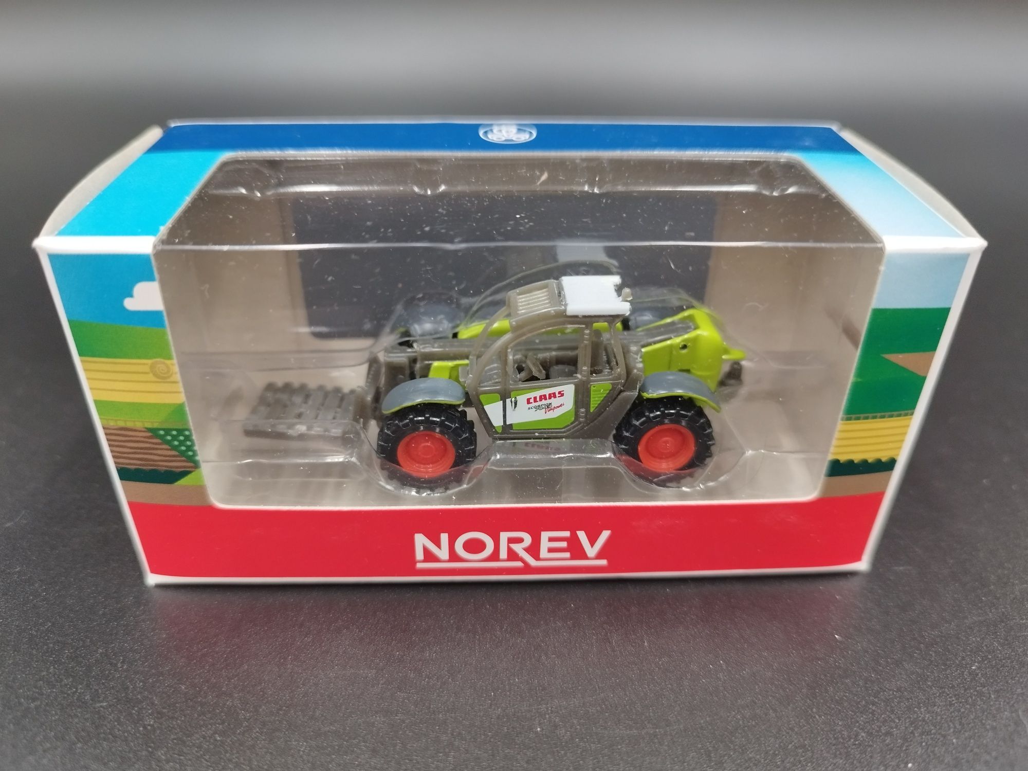 1:58 Norev Mini-jet Claas Scorpion  7040 model model nowy,