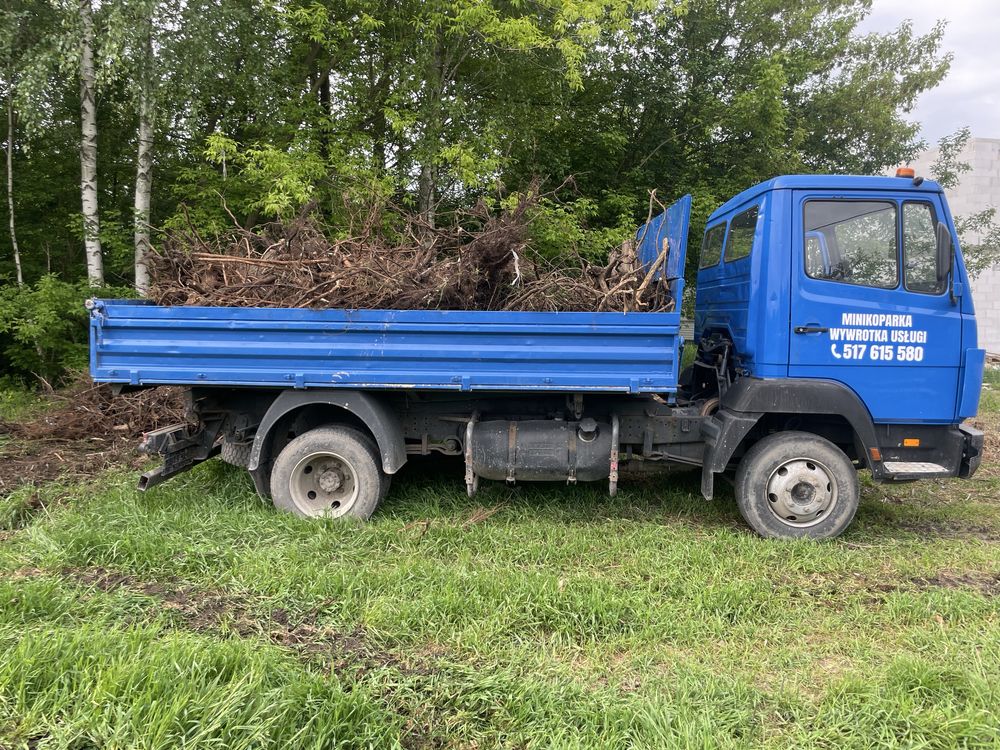 Transport sprzedaż materiałów sypkich – piasek, ziemia, tłuczeń,piach