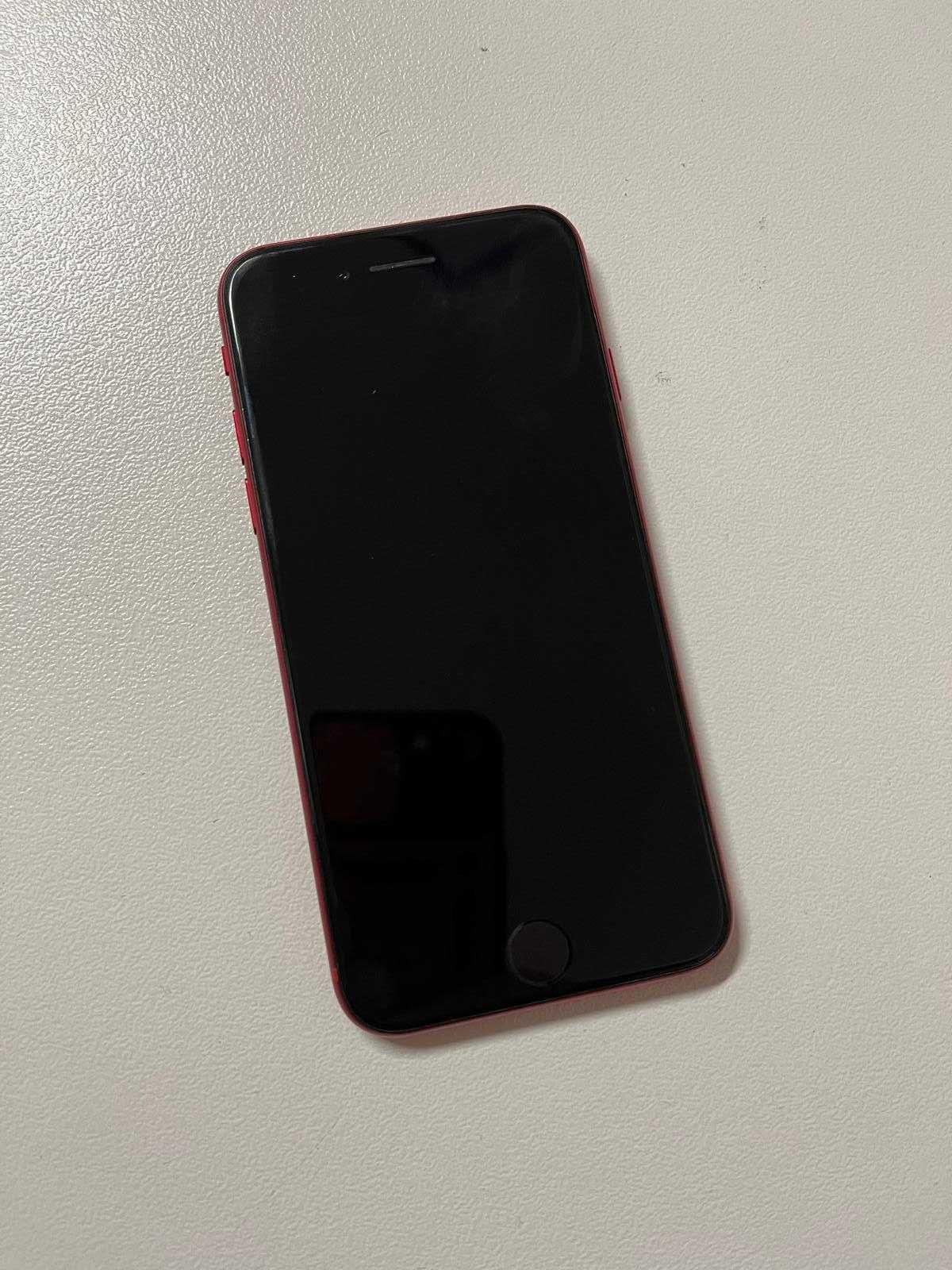 iPhone SE 2020, Vermelho, 128 GB Desbloqueado em perfeito estado