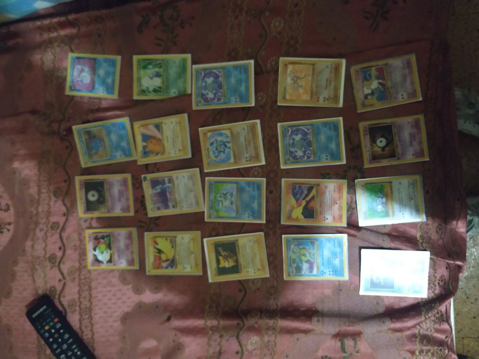 Pokémon TCG Base edition de 1995 (Blastoise PT e algumas mais PT/EN)