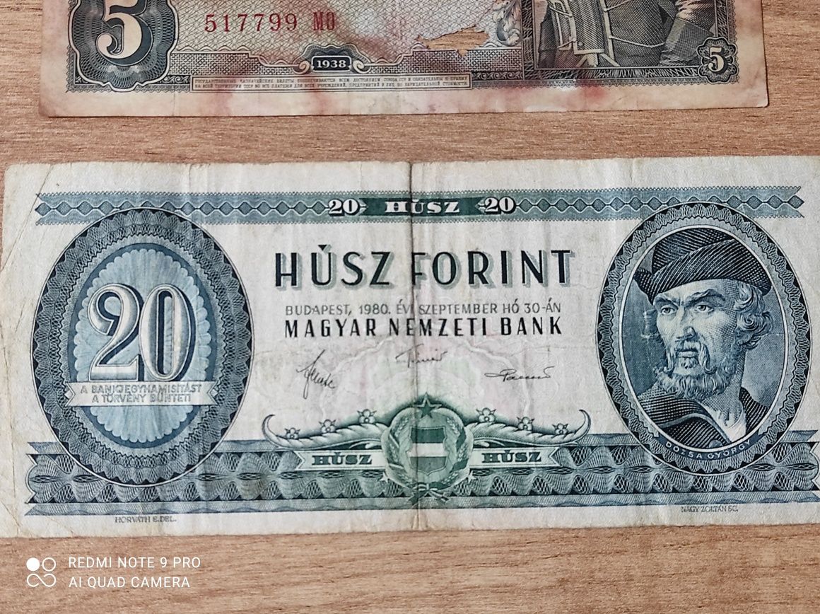 Stare banknoty zestaw