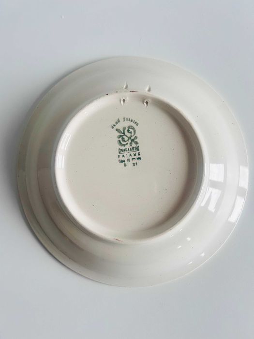 Talerz WŁOCŁAWEK Dorota Gołębiewska / Talerz Włocławek sygnowany