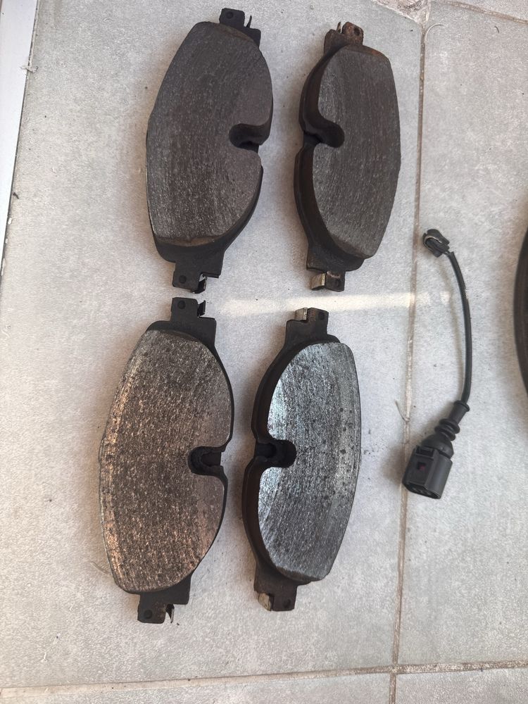 2x Tarcza hamulcowa Bosch 288 mm + klocki hamulcowe - audi, vw, skoda