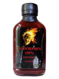 Острый соус "ENDORPHIN" Naga Jolokia. 237, 848 Scoville Units!