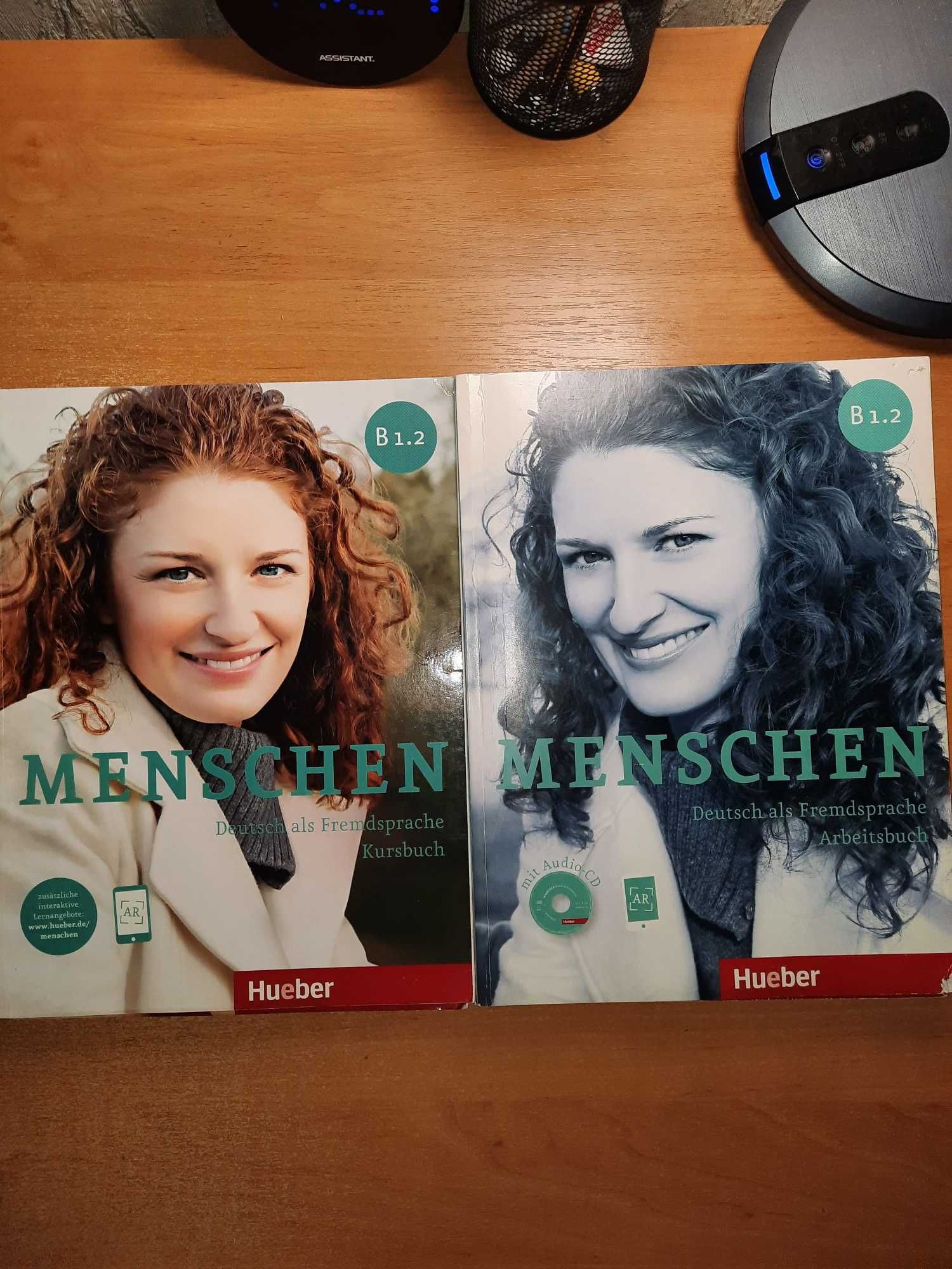 Menschen B1.1 книга 2шт  + тетрадь рабочая 2 шт Немецкий. курс +3 CD