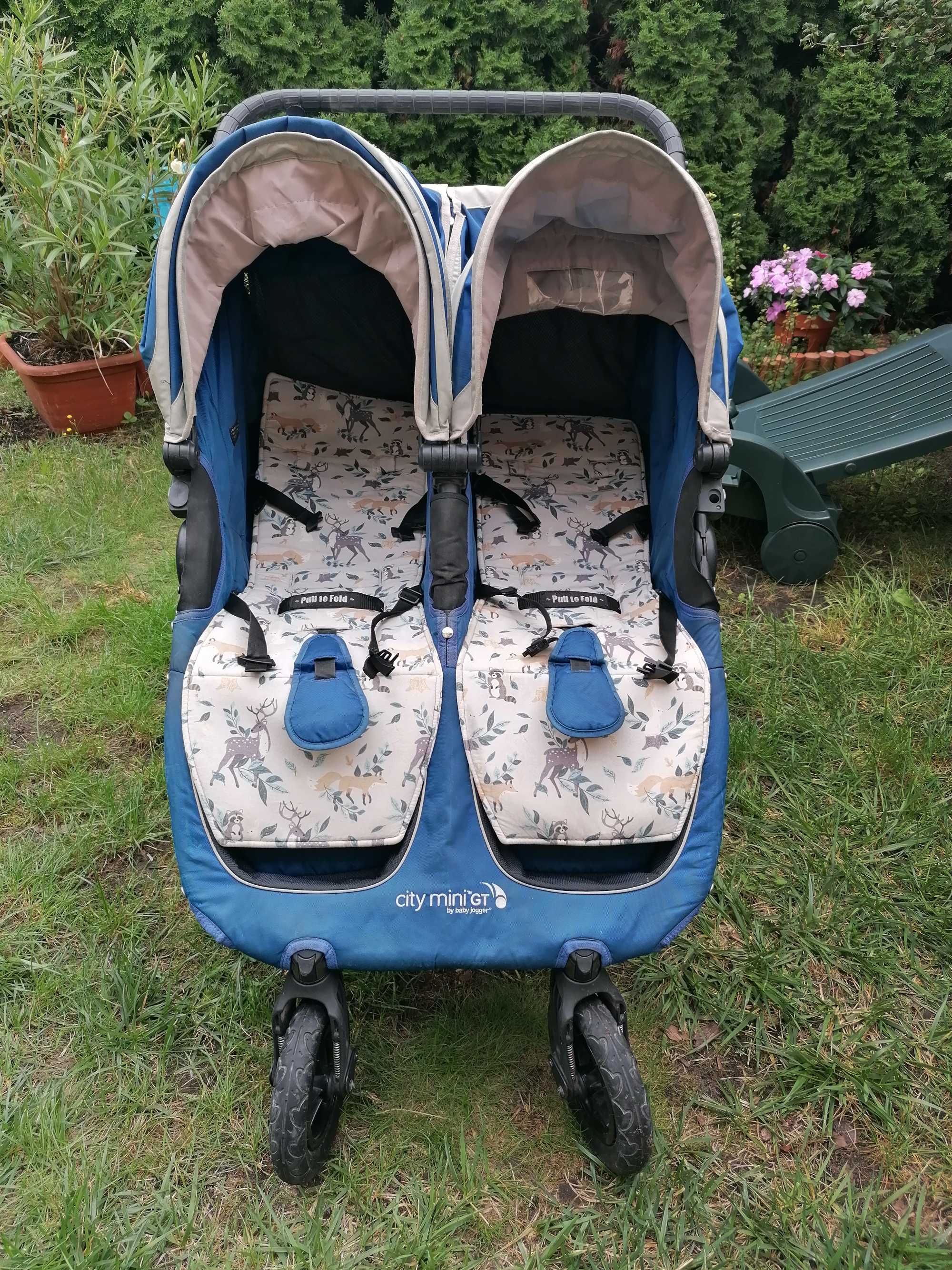 Wózek bliźniaczy, dla bliźniaków Baby Jogger Citi mini gt