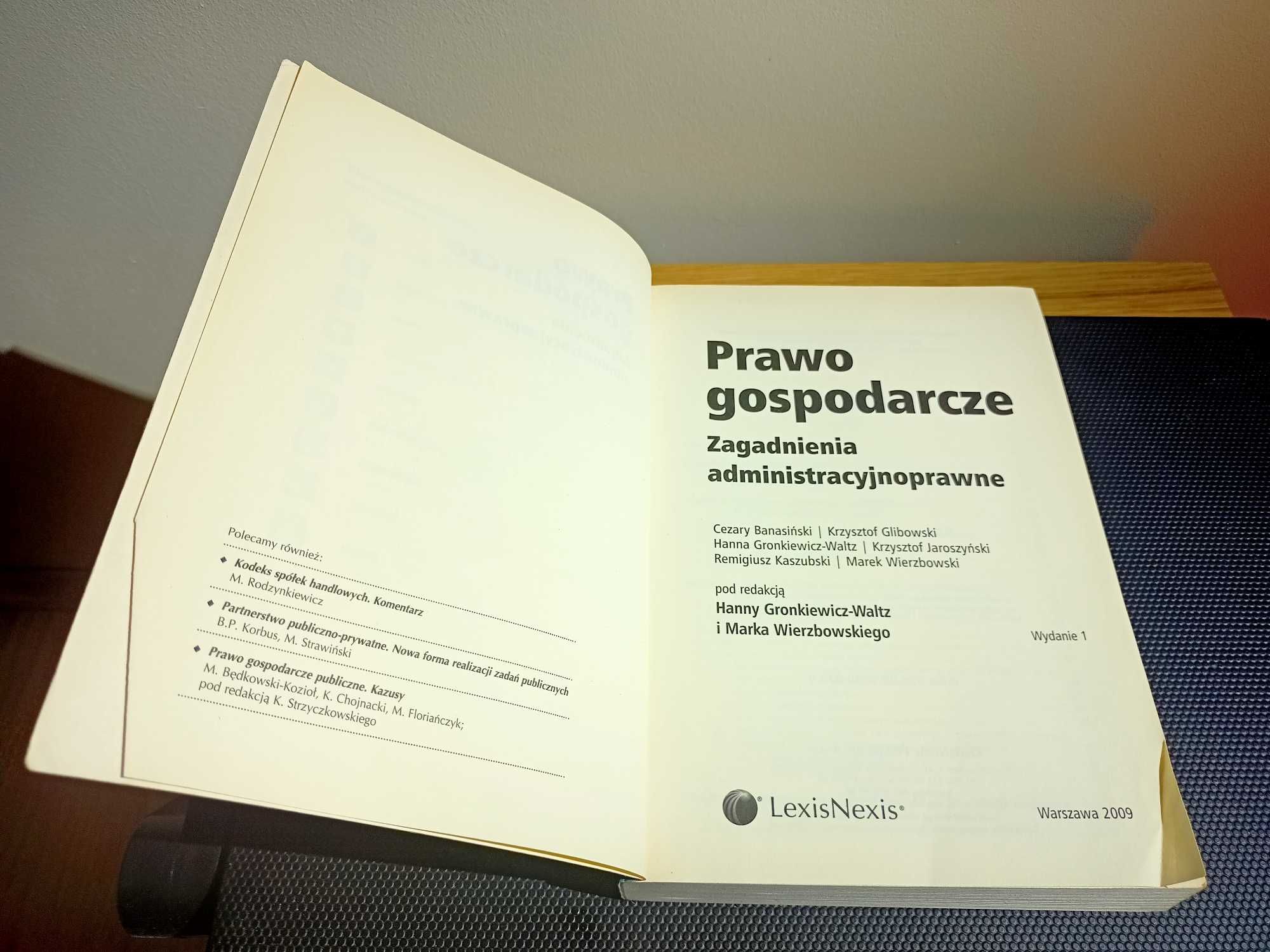 Prawo Gospodarcze - Zagadnienia administracyjnoprawne