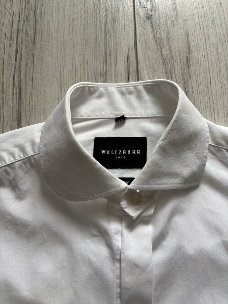 elegancka koszula WÓLCZANKA S 38 176 chlopieca mlodziezowa