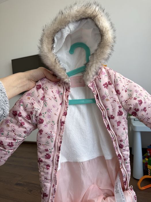 Комбінезон для дівчинки 3-6 міс осінь 62-68 см комбез демісезонний