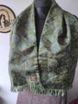 Duggie szal szalik vintage męski  wool wełna