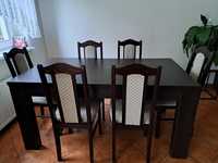 Sprzedam stół rozkladany z krzesłami