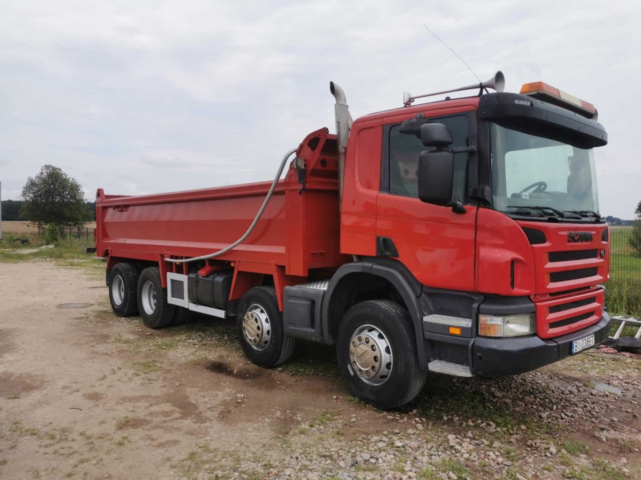 scania 360 wywrotka 4 oska czteroośka 2011r