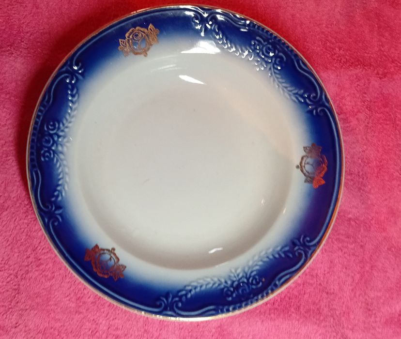 Тарелки глубокие. Кобальт.