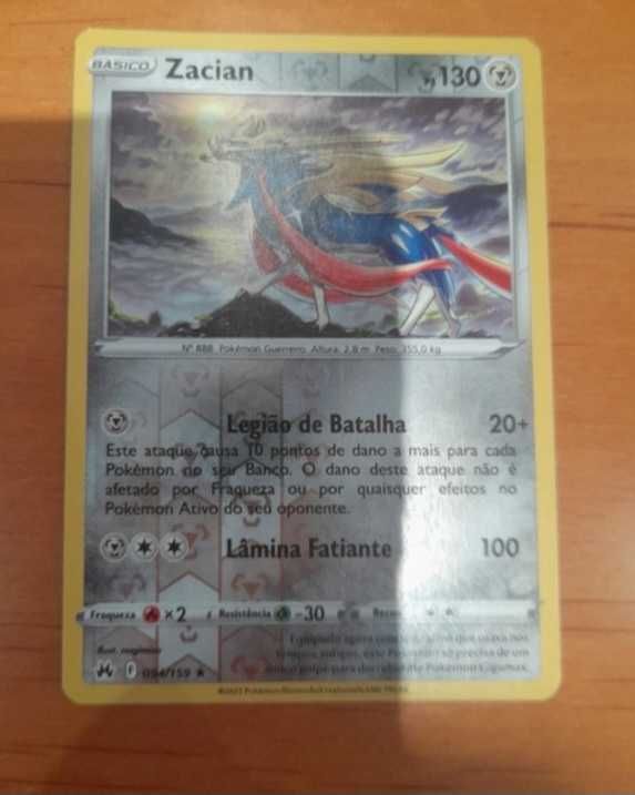 Carta de pokémon-zacian