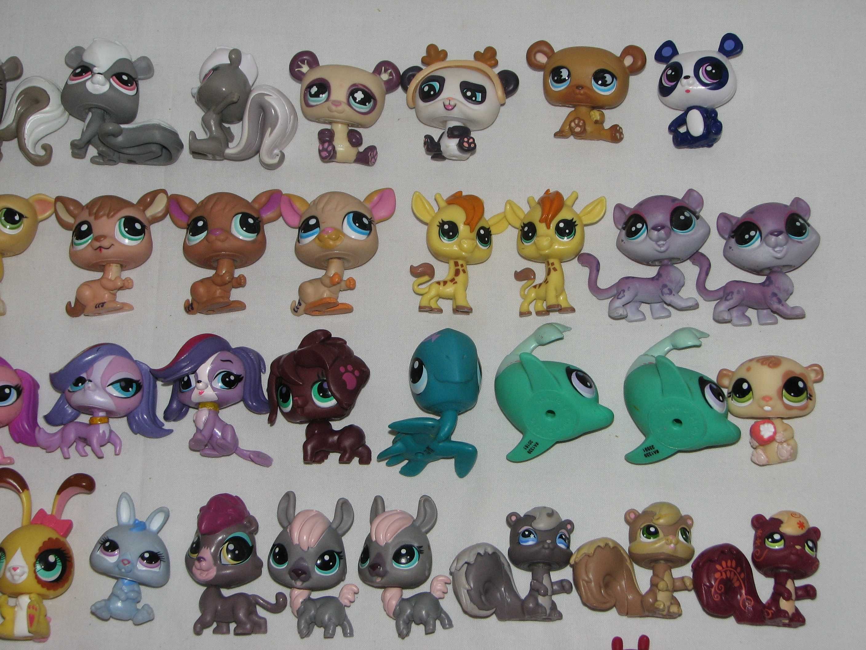 LPS królik, miś, wiewiórka, żyrafa, sarna i inne Littlest Pet shop