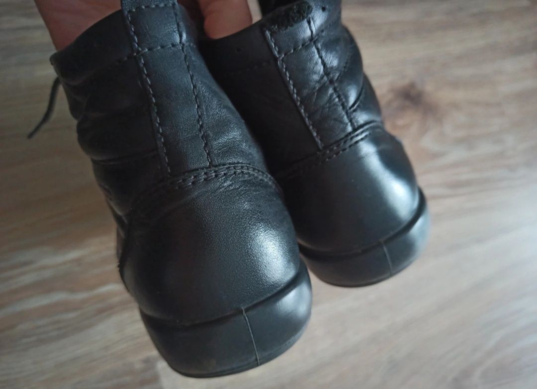 Sneakersy botki skórzane Ecco soft rozmiar 38