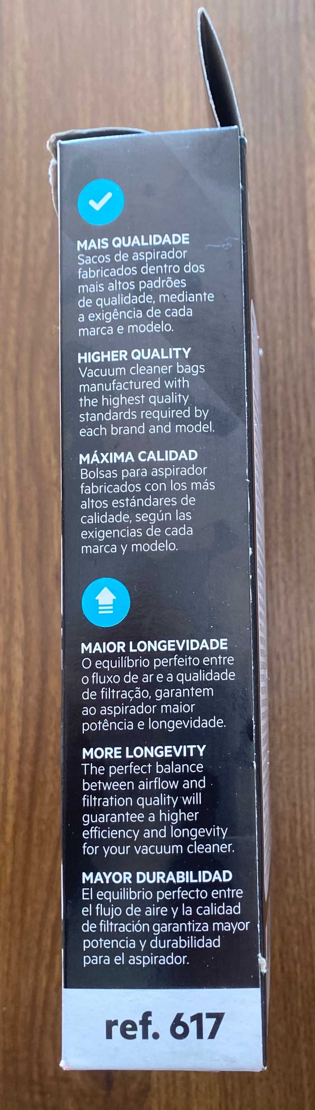 Sacos para aspirador Becken da Worten com referência 617