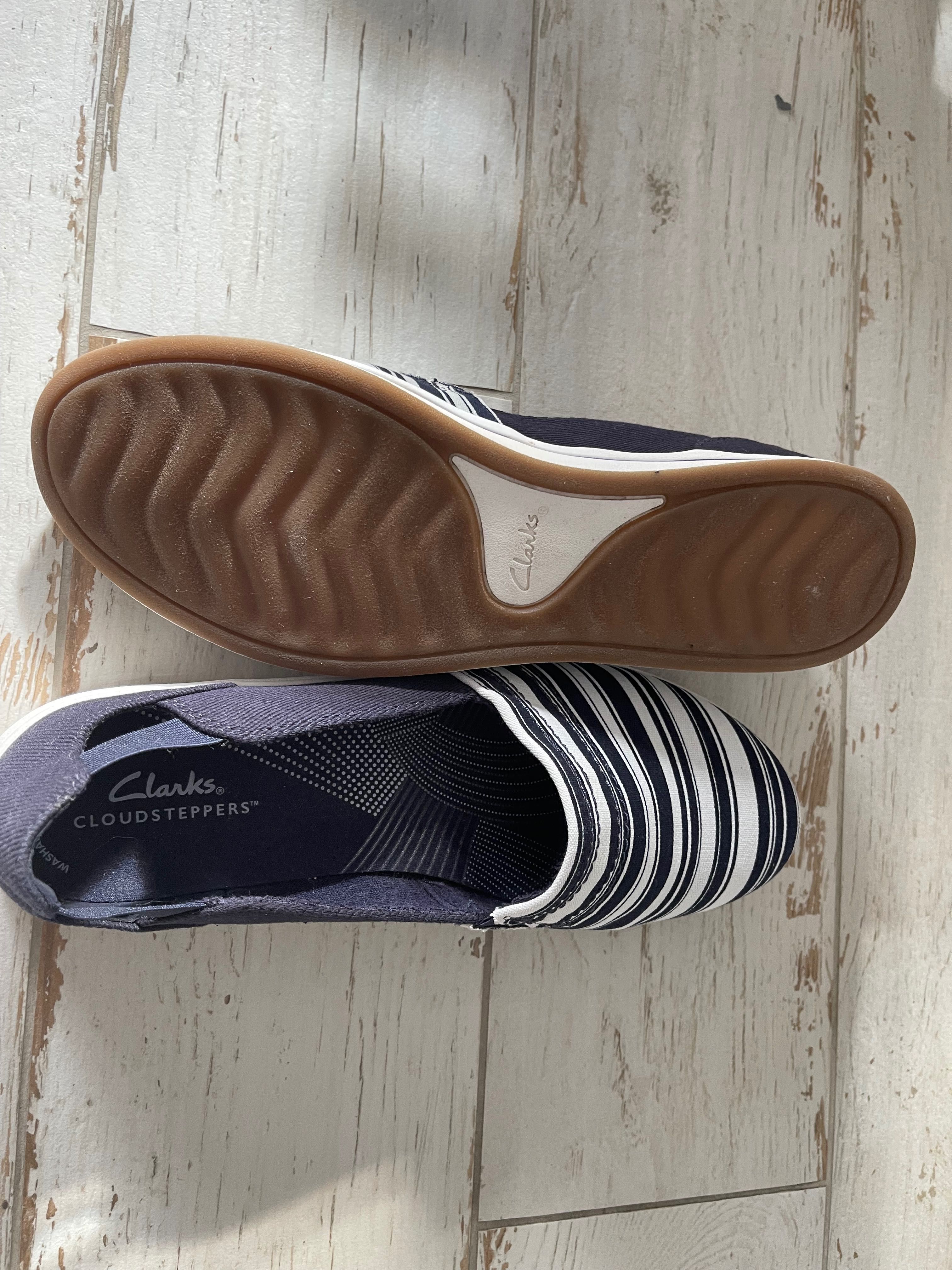 Clarks Breeze steps. Слипоны мегакомфортные р 39. Цена снижена!