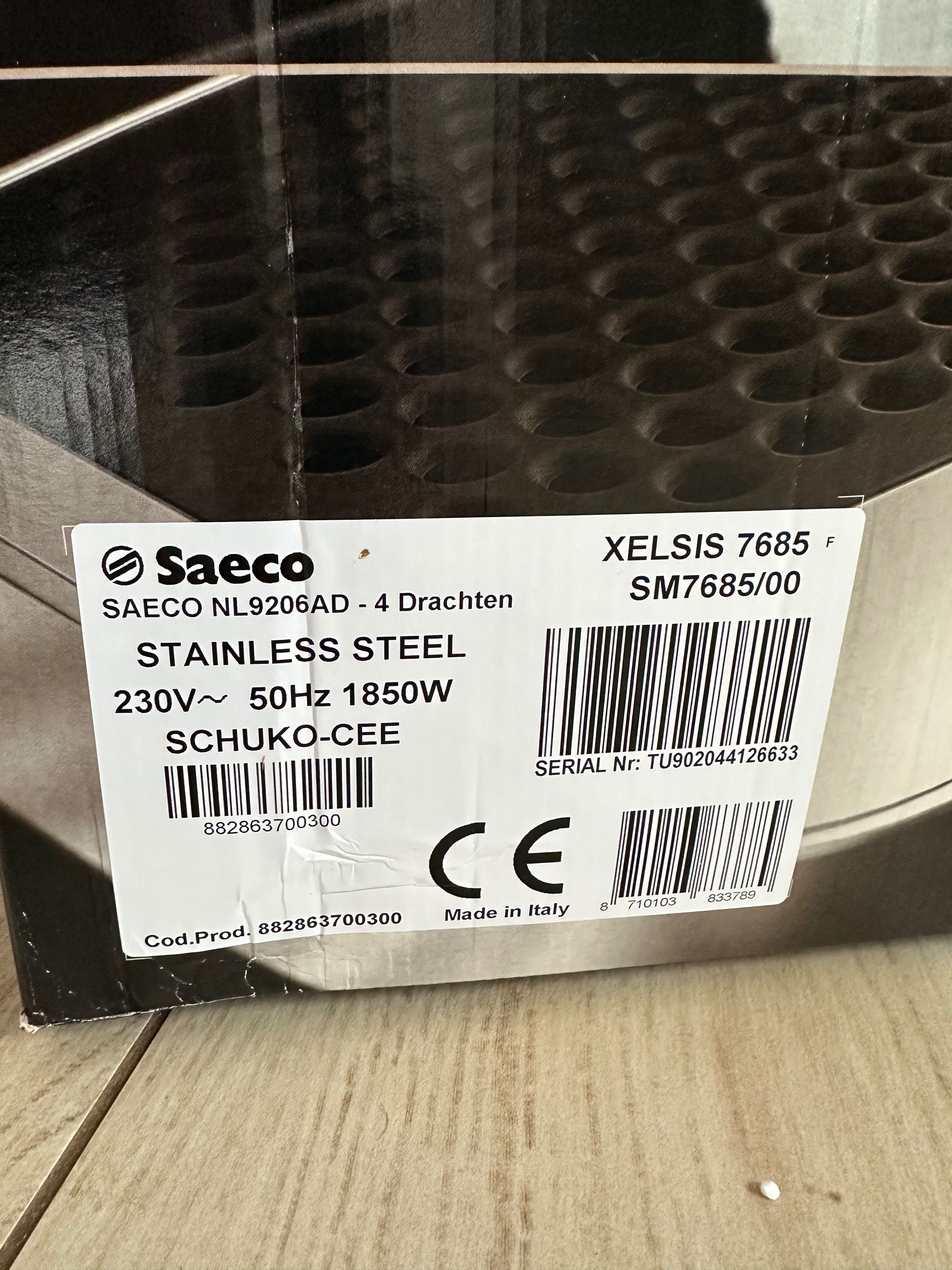 Saeco XelsisSM7685/00Automatyczny ekspres do kawy100% sprawny!!