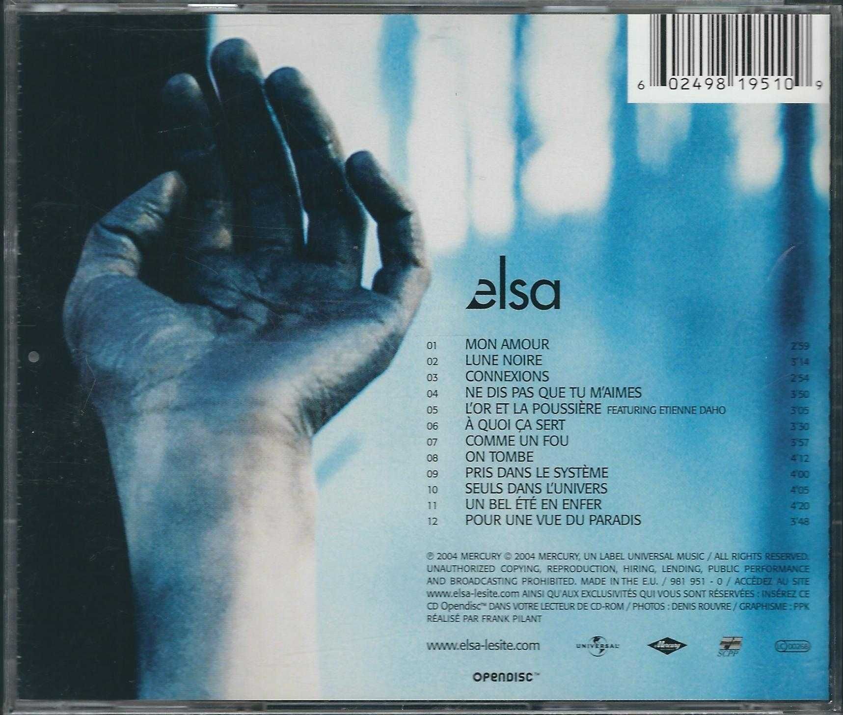 CD Elsa - De Lave Et De Seve (2004) (Mercury)